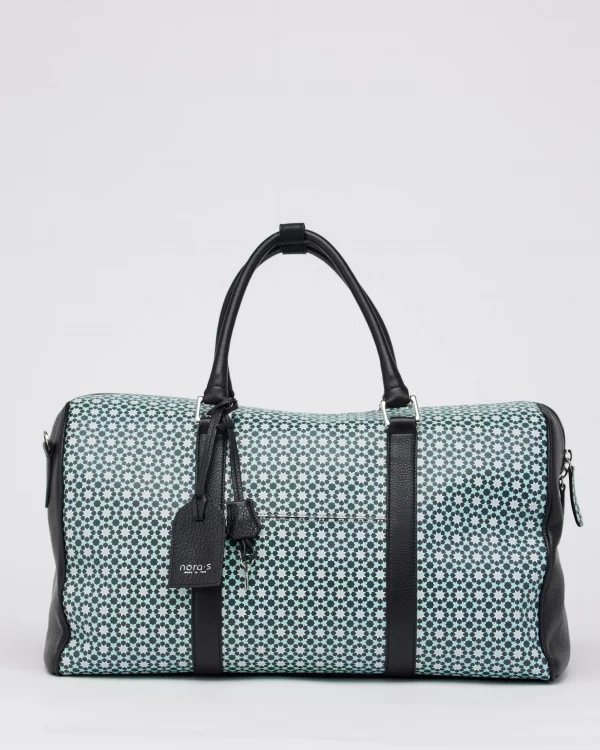 luxury leather travel bag and weekend bag nora's bags