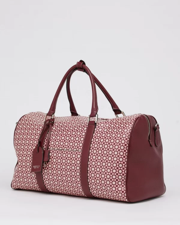 luxury leather travel bag and weekend bag nora's bags