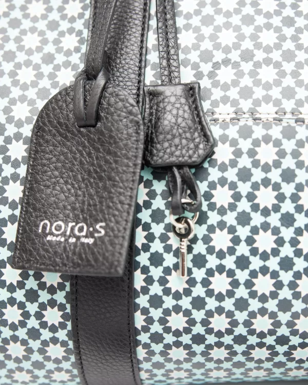 luxury leather travel bag and weekend bag nora's bags