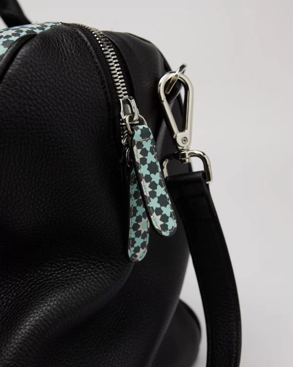 luxury leather travel bag and weekend bag nora's bags