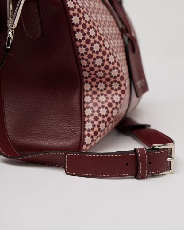 luxury leather travel bag and weekend bag nora's bags