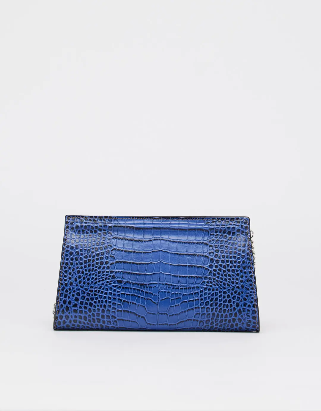 Looking for a small clutch for a date night? Want to downsize your large, bulky purse yet, still leave enough room for the essentials? This leather clutch bag is the ideal companion for a night out of town. The mosaic on the sides adds a touch of both luxury and elegance, and the Croco always gives the impression that you are wearing something valuable, while the leather construction ensures durability. The clutch is large enough to fit your essentials yet, small enough to be easily carried.