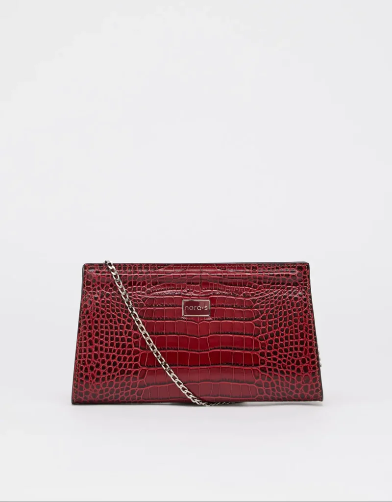 Clutch Meryem Bordeaux Nora's Bags
