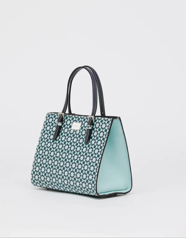 This luxurious handbag is inspired by Moroccan historical heritage and is handcrafted from the finest materials and calf leather. The bag has intricate detailing and is designed to be both stylish and functional, with a detachable shoulder strap that allows it to be worn over the shoulder or as a crossbody bag. The Asma is the ideal accessory for the modern woman looking to add a touch of elegance to her look.