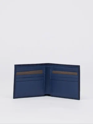 This beautiful wallet is Pleasantly compact and thin, this leather wallet will hold your essentials and slip easily into a pocket. The Croco print on this wallet makes it look elegant and timeless. It has a minimalist design and is made of high-quality calf leather. It has eight card slots and two compartments for bills.