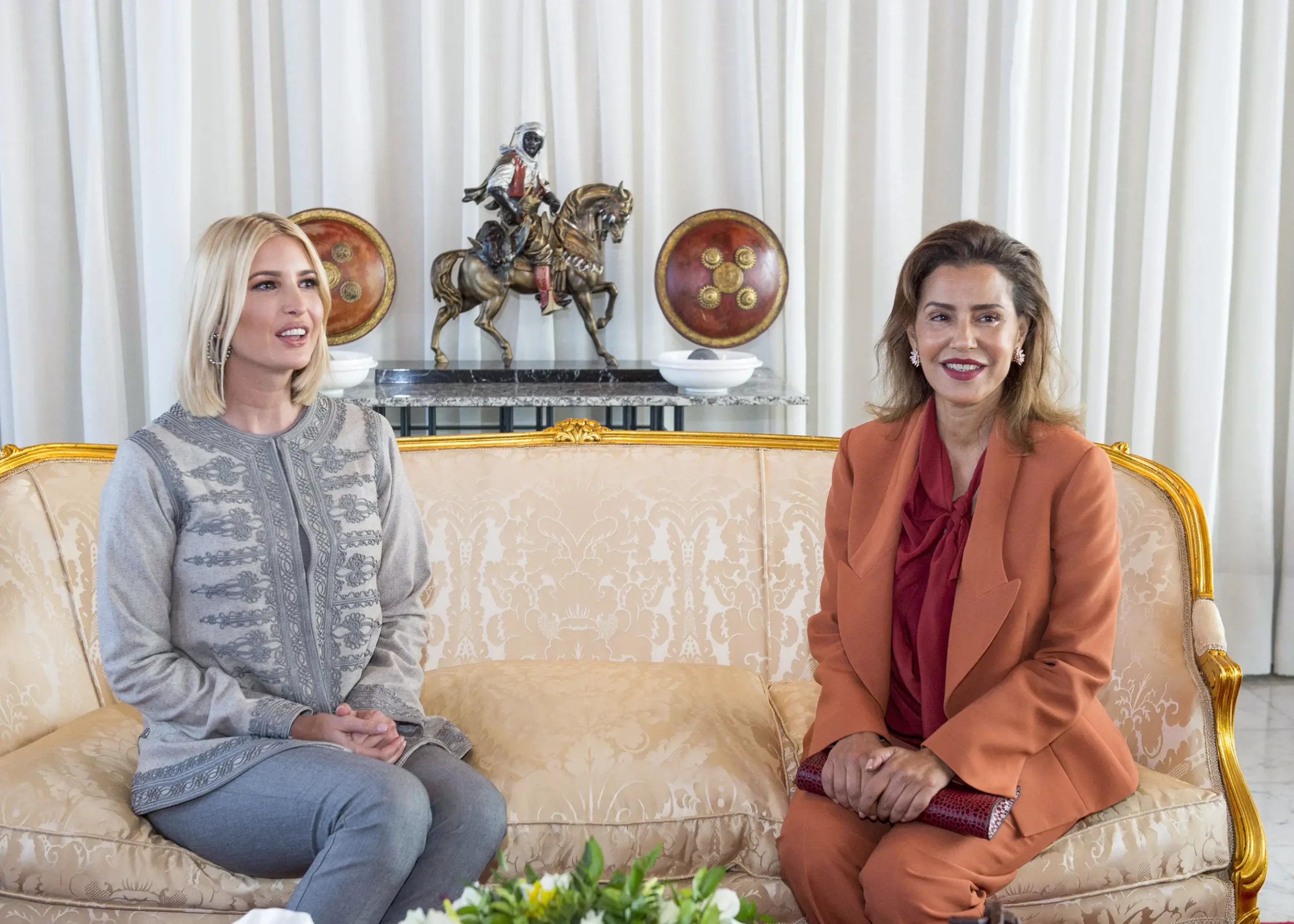 Lalla Meryem and Ivanca Trump Moroccan Fashion 